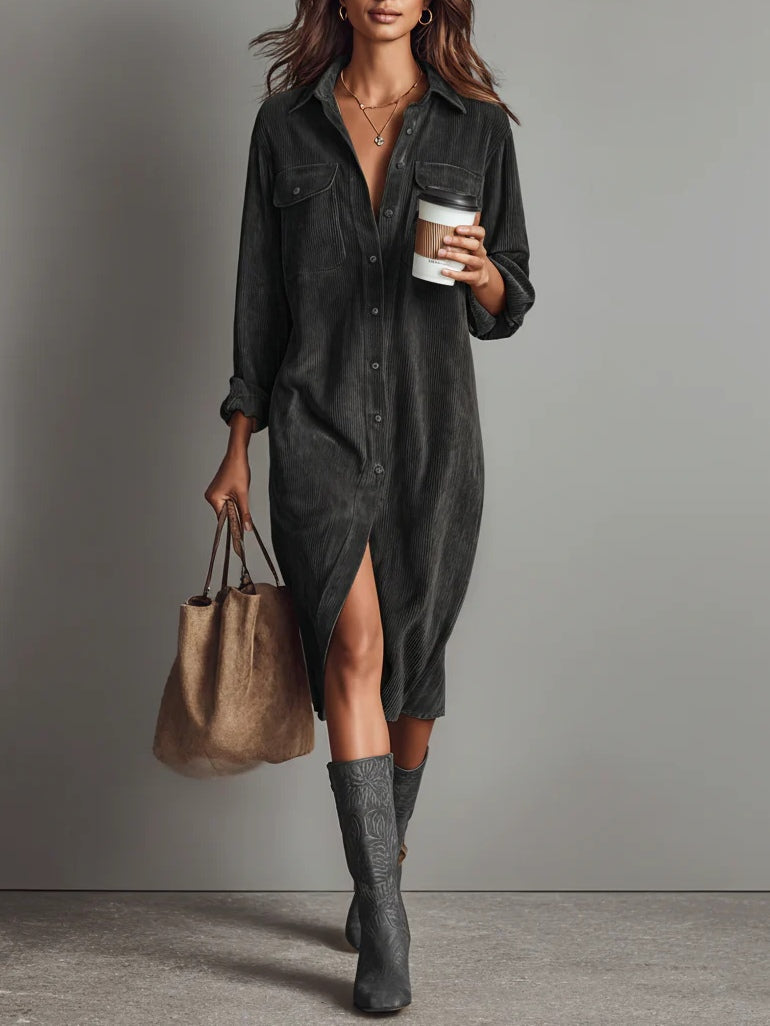 Béatrice - Confortable robe midi