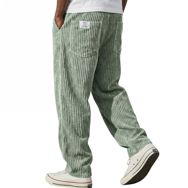 Adrian - Confortable pantalon en velours côtelé pour homme