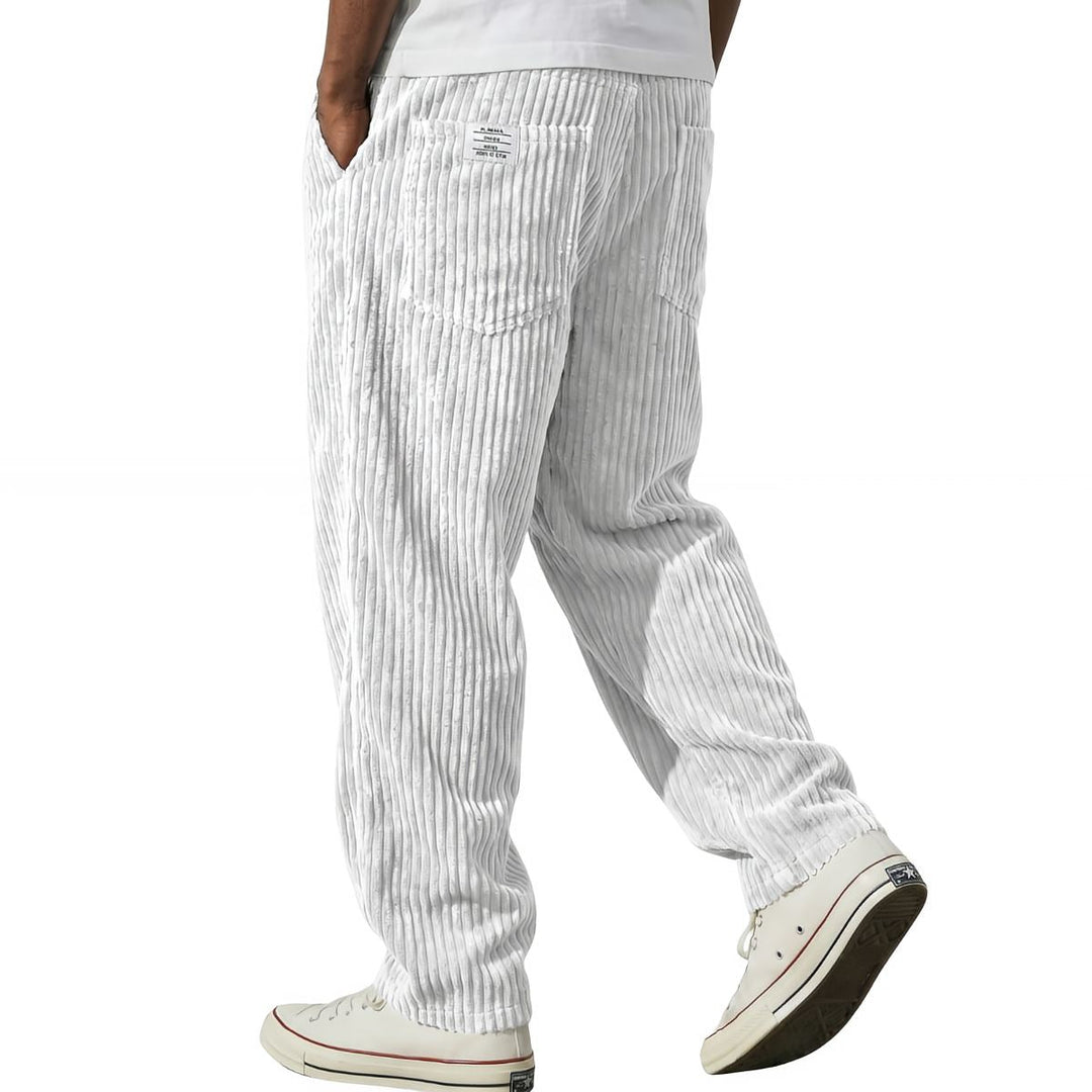 Adrian - Confortable pantalon en velours côtelé pour homme