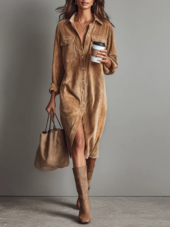 Béatrice - Confortable robe midi