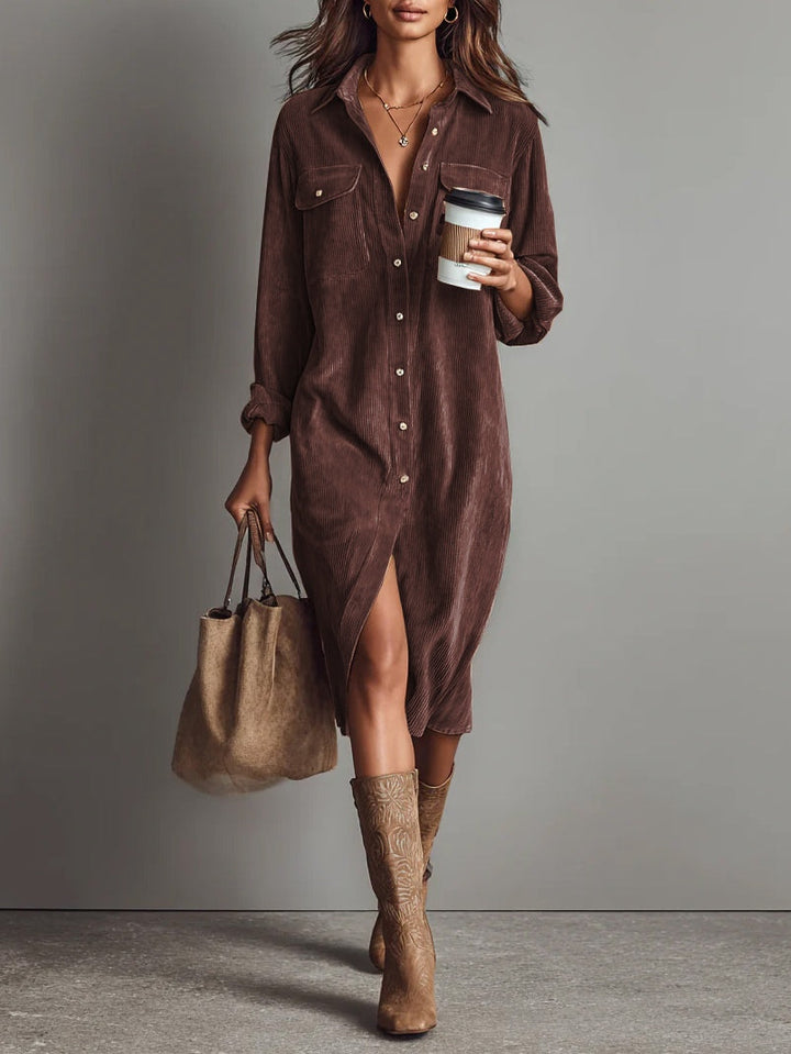 Béatrice - Confortable robe midi